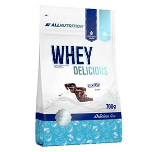 AllNutrition Whey Delicious protein 700g - Bílá čokoláda, Malina