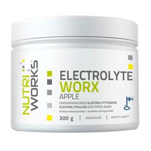 NutriWorks Electrolyte Worx 300g - Zelené jablko