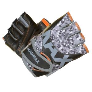 MadMax Fitness rukavice MFG831 - M - šedá