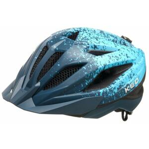 Ked Street Junior Pro deep blue cyan matt juniorská cyklistická přilba - S (49-55 cm)