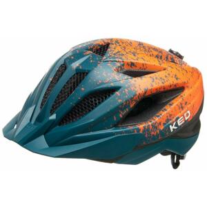 Ked Street Junior Pro arcardia green orange matt juniorská cyklistická přilba - S (49-55 cm)