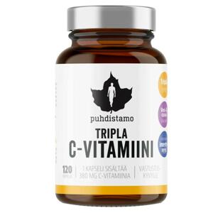 Puhdistamo Triple Vitamin C 120 kapslí