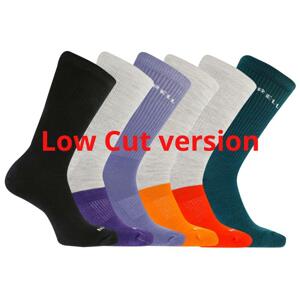 Merrell Ponožky Mea33696l6b2 Asst Recycled Cushion Low Cut (6 Packs) Assorted - M/L EU 40-45