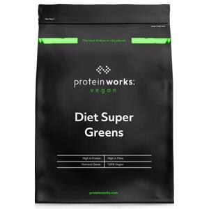 The Protein Works Diet Super Greens 250 g - granátové jablko a brusinky