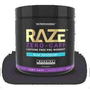 Předtréninkový stimulant Raze Zero-Caff - The Protein Works - 360 g - modrá malina