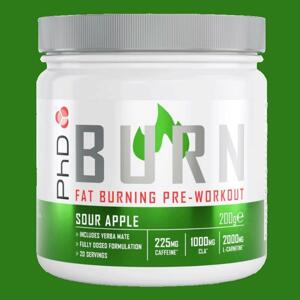 PhD Nutrition Burn Pre-Workout 200g - Citron