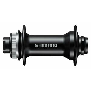 Shimano náboj disc HB-MT400-B 32děr Center Lock 15mm e-thru-axle 110mm přední černý