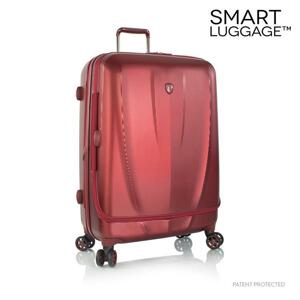 Heys Vantage Smart Luggage L Burgundy kufr + kosmetická taštička zdarma