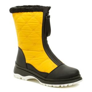 Ladies C10224 černo žluté dámské kotníčkové boty - EU 38
