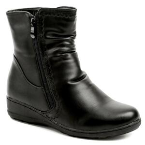 Scandi 56-0119-A1 černé dámské zimní boty - EU 37