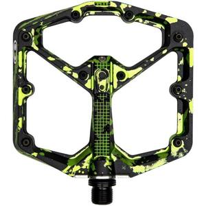 Crankbrothers STAMP 7 Large pedály - Lime Green