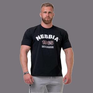 Nebbia Golden Era tričko 192 - L - černá