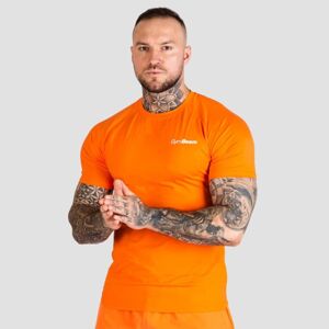 GymBeam Tričko Fitted TRN Orange - XL - oranžová