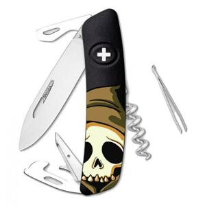 Swiza kapesní nůž D03 Halloween Skull Head black
