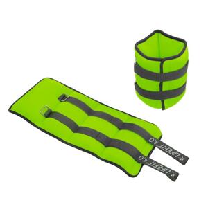 Lifefit Neoprenová zátěž kotník/zápěstí S2 2x4 0kg sv. zelená