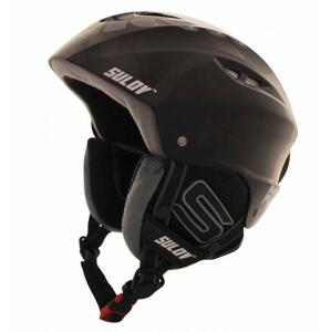 Sulov POWER černo-šedá lyžařská helma POUZE S/M (54-58 cm) (VÝPRODEJ)