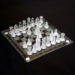 Hot Games Šachy skleněné 35cm (AKČNÍ CENA)