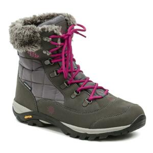 Lico Brütting 711007 Himalaya šedé dámské nadměrné zimní boty - EU 42
