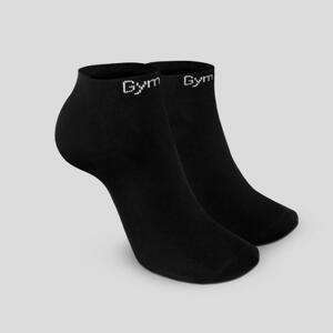GymBeam Ponožky Ankle Socks 3Pack Black - L/XL - černá