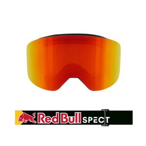 Red Bull MAGNETRON_SLICK-009 black red snow - orange with red mirror