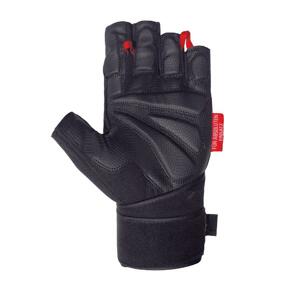 CHIBA Fitness rukavice Iron Premium ll - L - černá