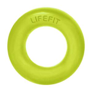 Lifefit Posilovač prstů Rubber Ring zelený