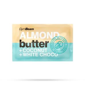 GymBeam Vzorek Mandlové máslo s kokosem a bílou čokoládou - 30 g