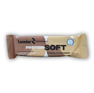Leader Soft Protein Bar 60g - Čokoládové brownies