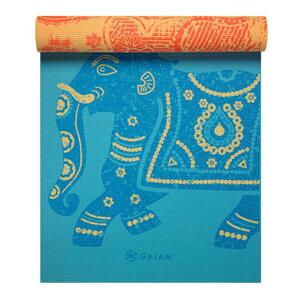 GAIAM Podložka na cvičení Yoga Mat Elephant - modrá - oranžová