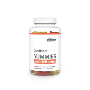 GymBeam Multivitamín Yummies 60 kaps. - pomeranč citron třešeň - eucalypt