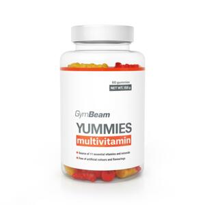 GymBeam Multivitamín Yummies 60 kaps. - pomeranč citron třešeň - shadow