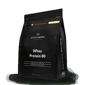The Protein Works Whey Protein 80 500 g - jahoda a smetana