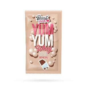 BeastPink Vzorek proteinu Yum Yum Whey 400 x 30g - vanilková zmrzlina