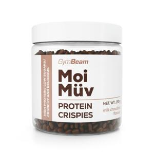 GymBeam MoiMüv Protein Crispies 190 g - mléčná čokoláda