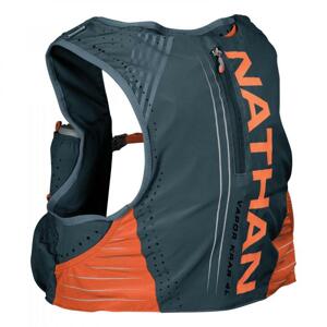 Nathan VaporKrar 2 -4L-běžecký batoh s lahvemi (2x600ml) - L - Dark Slate / Blue Mirage / Firecracker