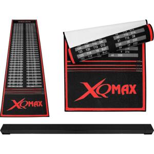 Xq Max Podložka/koberec na šipky Oche Checkout Dartmat červená - červená