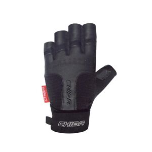 CHIBA Fitness rukavice Classic - M - černá