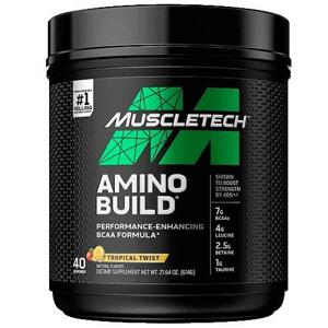 Muscletech Amino Build 614g - Tropické ovoce