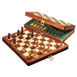 Philos Spiele Šachy magnetické intarsované DeLuxe
