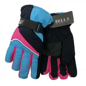 Dětské zimní rukavice Bella Accessori 9011S-9 modrá (VÝPRODEJ)