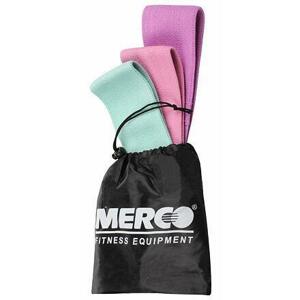 Merco Yoga Hip Band Set odporové pásy POUZE 1 balení (VÝPRODEJ)