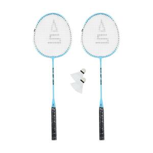 RULYT Badmintonový set Sulov 2x raketa 2x míček vak - světle modrý