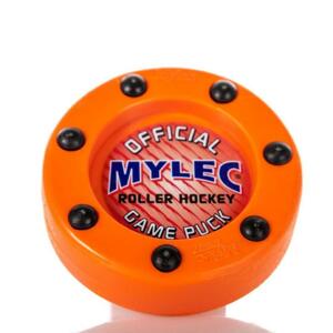 Mylec Inline Puk Off. Rollerhockey Game Bulk Orange - oranžová