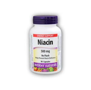 Webber Naturals Niacin 500 mg 90 kapslí