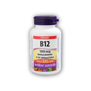 Webber Naturals Vitamin B12 1000 mcg 80 tablet