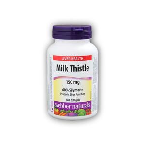 Webber Naturals Milk Thistle 150 mg 240 tobolek