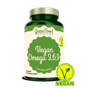 GreenFood Vegan Omega 3,6,9 60 kapslí