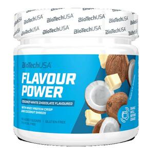 Biotech Flavour power 160g - Bílá čokoláda, Kokos
