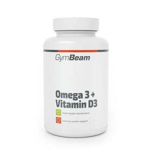 GymBeam Omega 3 + Vitamín D3 90 kaps. - Carmelised onion