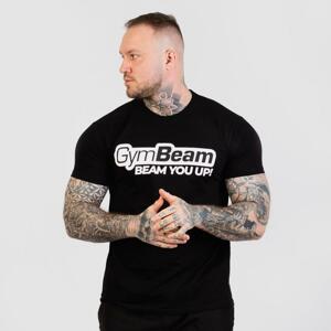 GymBeam Tričko Beam Black - XXL - černá